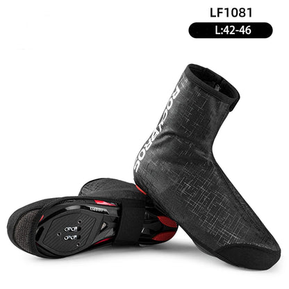 Reflective Waterproof Winter Cycling Overshoes