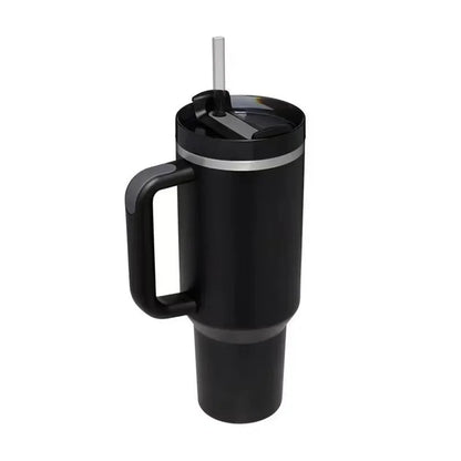 40oz Stainless Steel Thermal Cup with Straw Lid