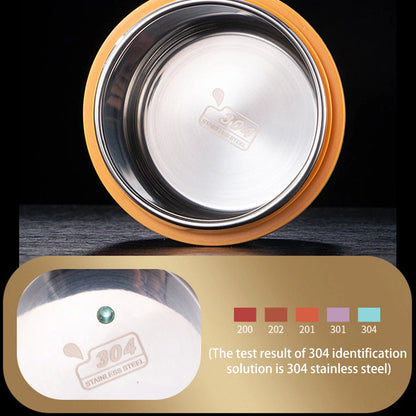 Portable 480ml Stainless Steel Thermos Food Container