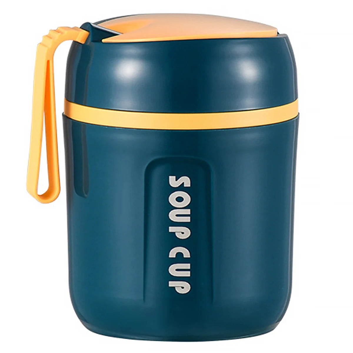 Portable 480ml Stainless Steel Thermos Food Container